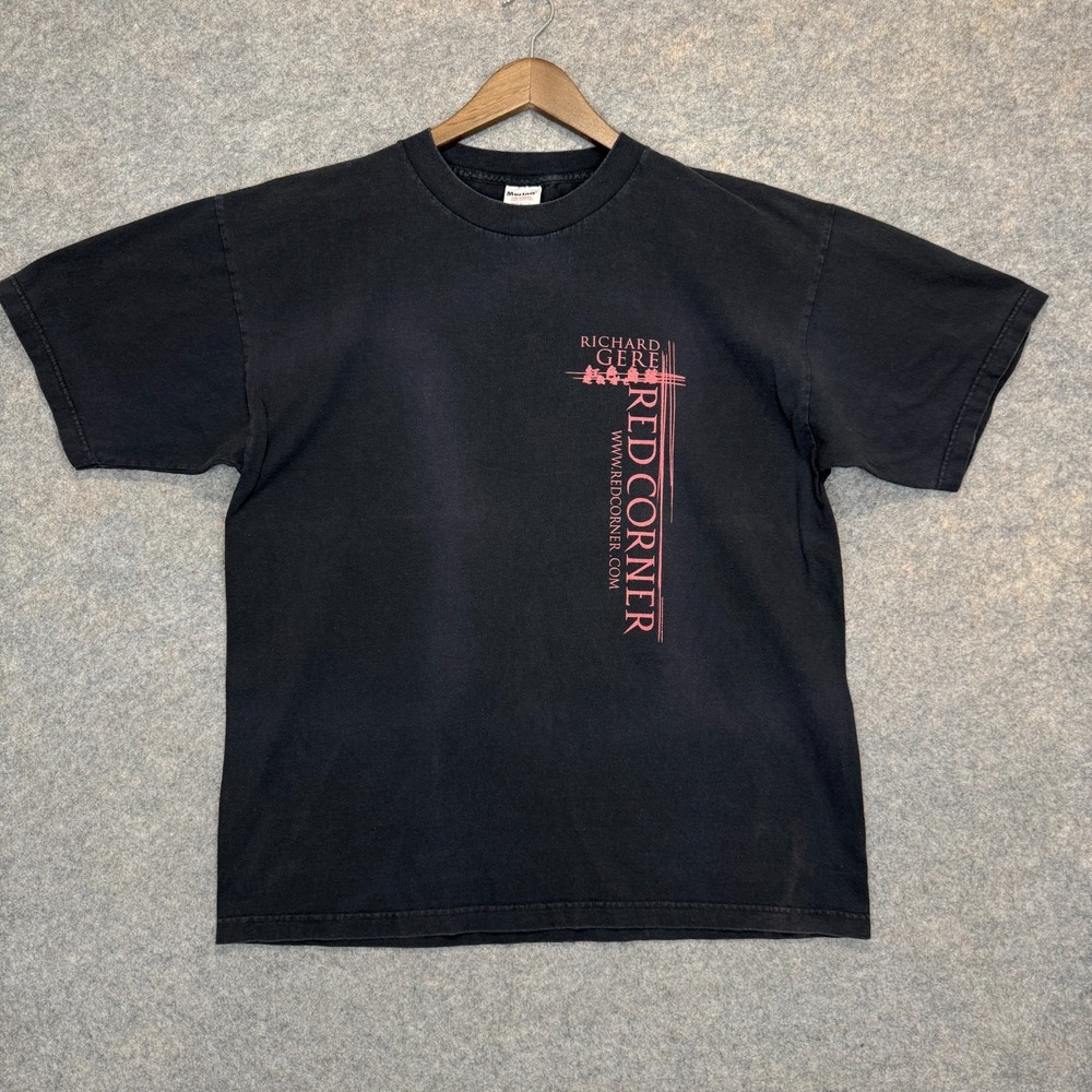 Vintage Red Corner Movie Promo Shirt Adult XL 1997 Film Richard Gere 90s USA Tee